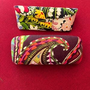 Vera Bradley - 2 Eyeglass Cases.